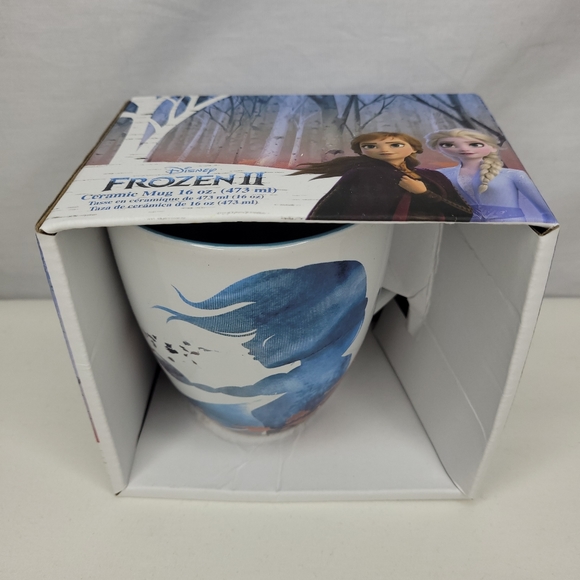Disney Other - DISNEY FROZEN 2 ELSA CERAMIC MUG 16oz NWT NIB